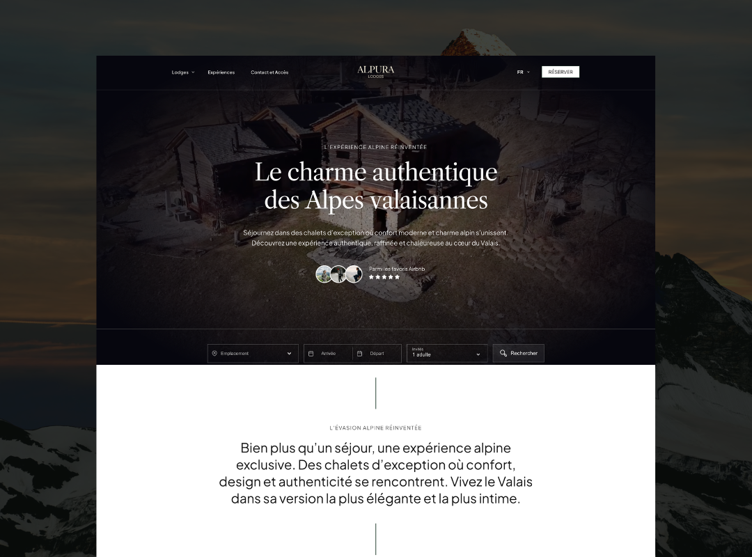 Projet Alpura - Vitrine Premium